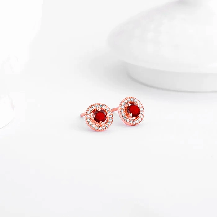 Rose Gold One And Only Earrings