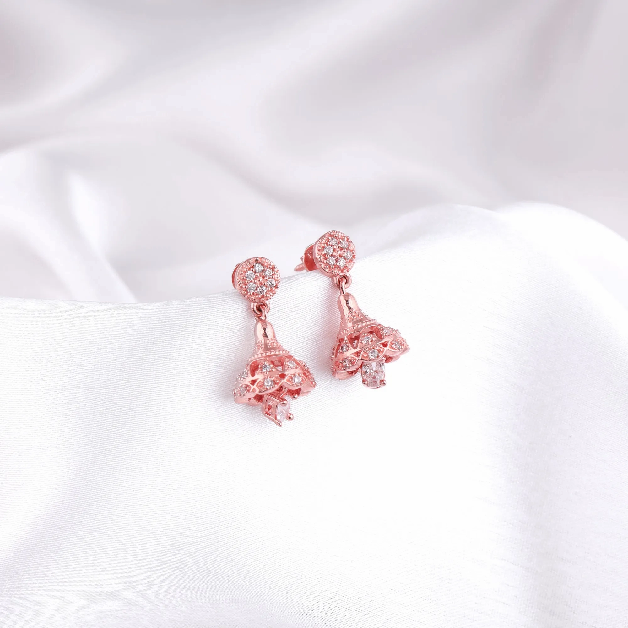 Rose Gold Pretty Little Jhumki