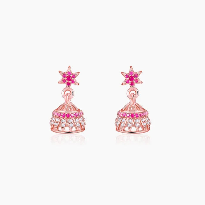 Rose Gold Sumitra Jhumki