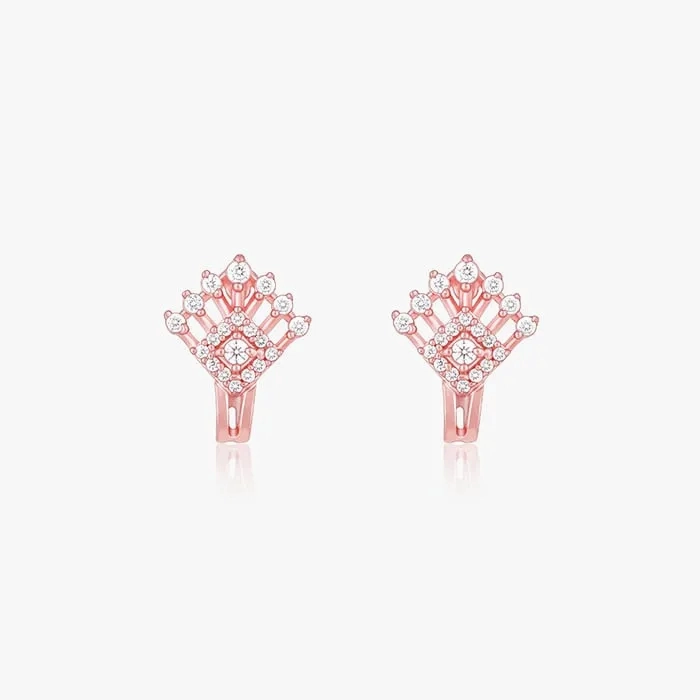 Rose Gold Twilight Twinkle Earrings