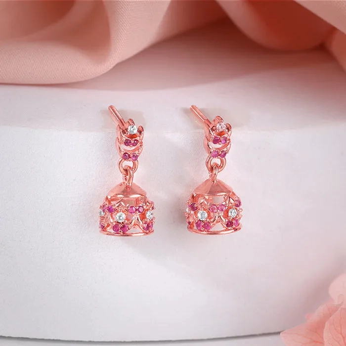 Rose Gold Urvashi Jhumki