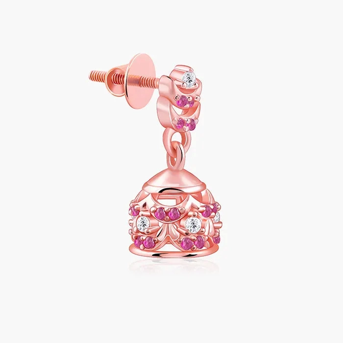 Rose Gold Urvashi Jhumki