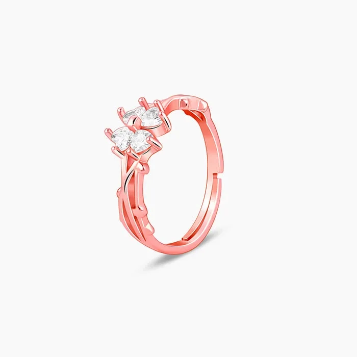 Rose Gold When We Met Ring