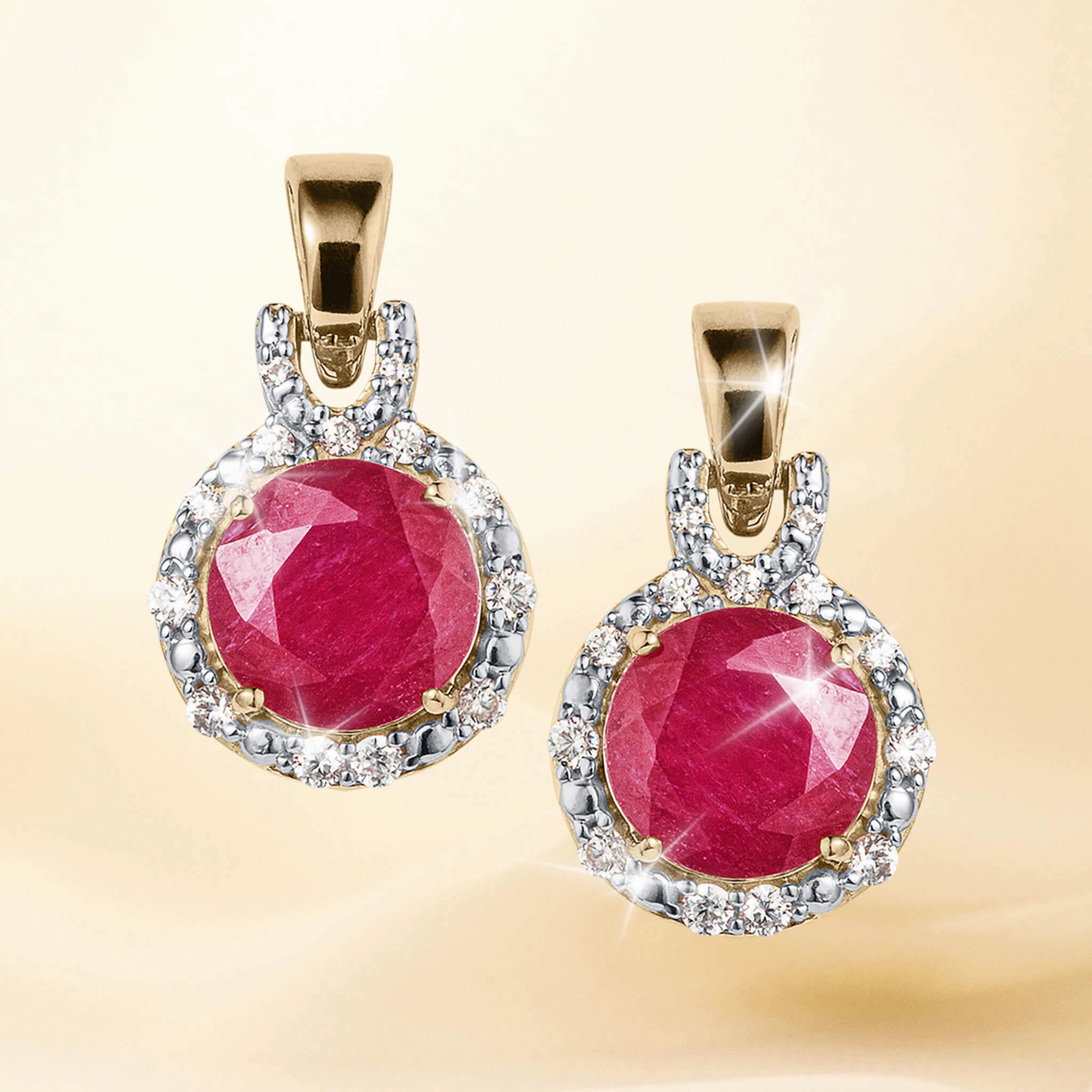 Ruby Delight Earrings