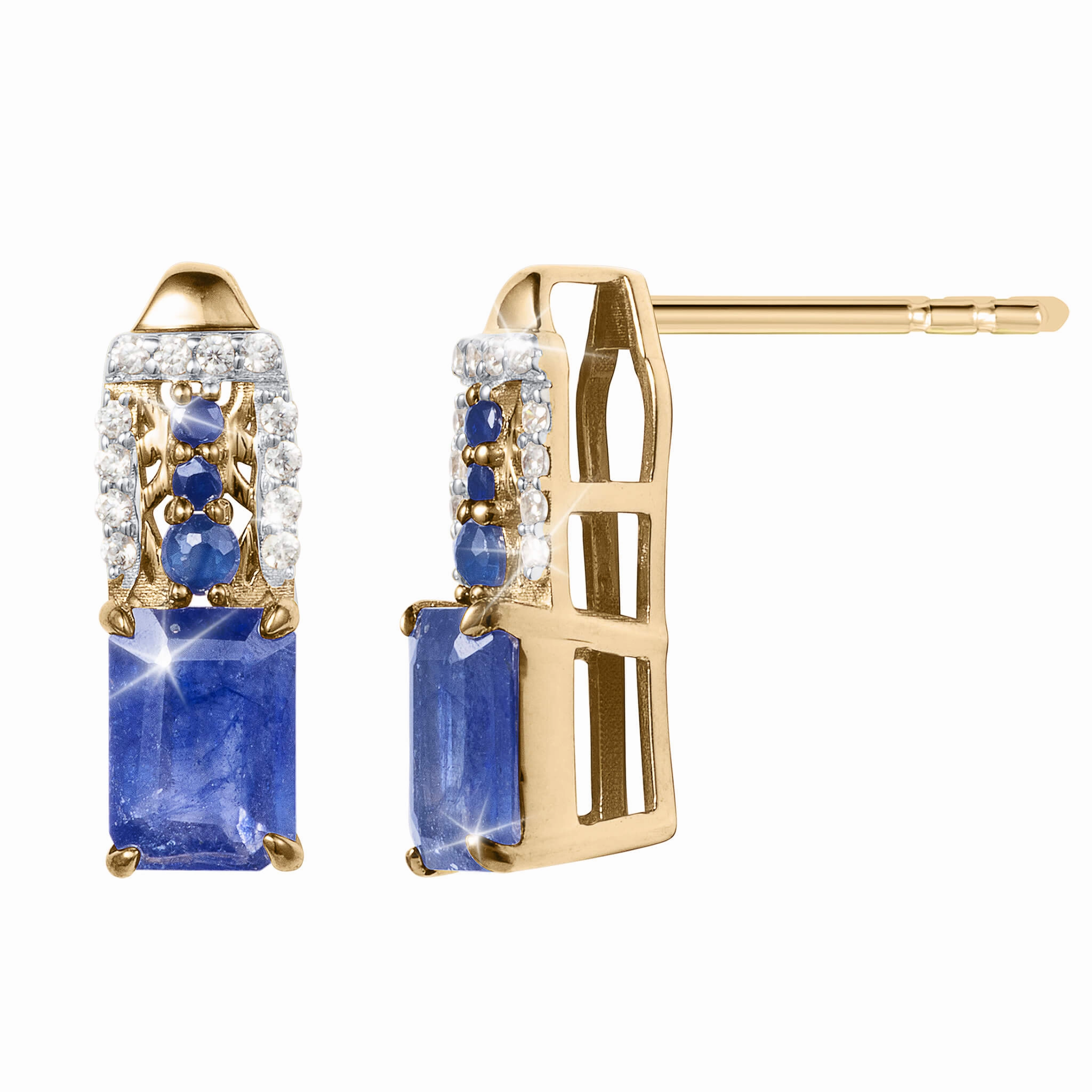 Sapphire Twilight Earrings