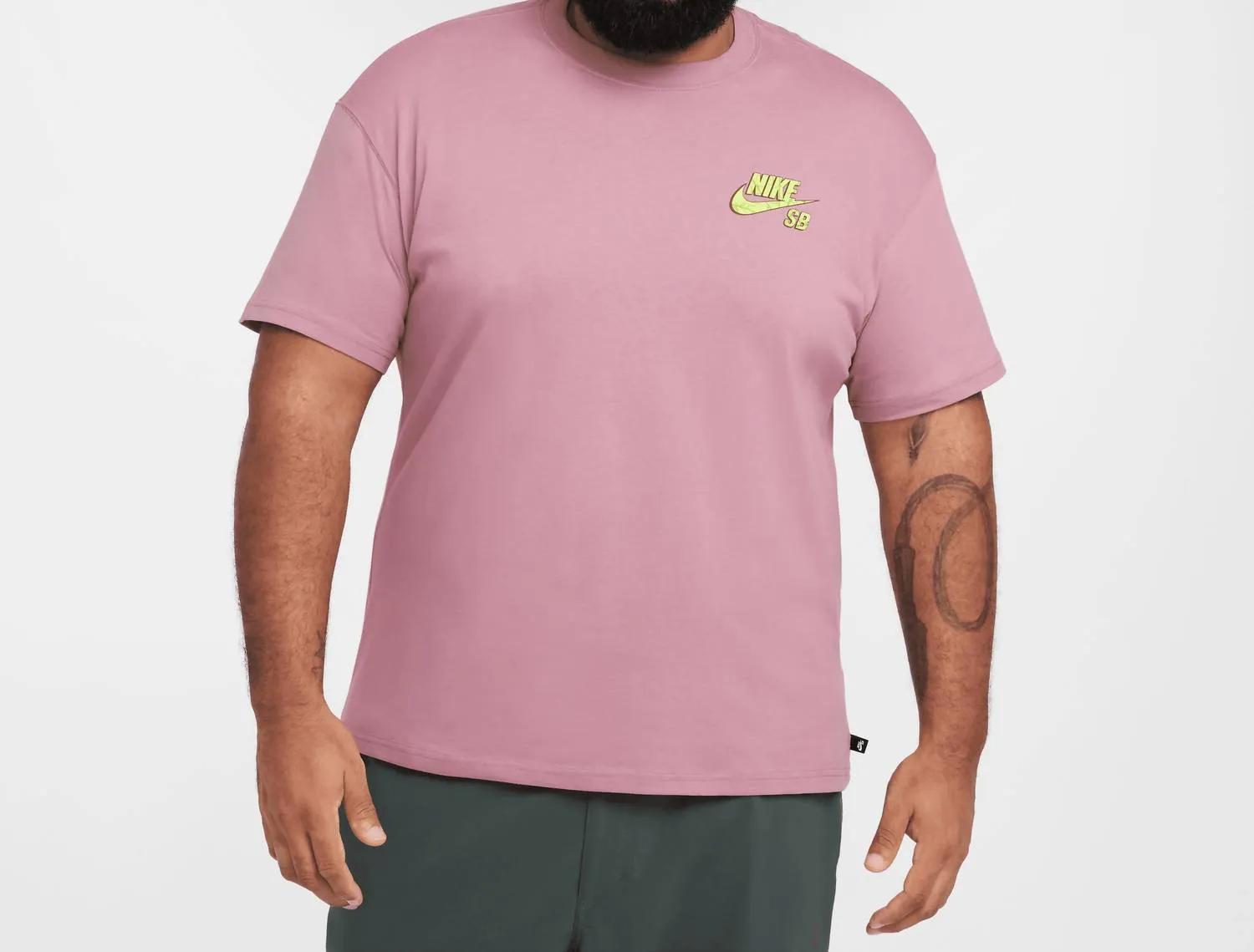 Sb Spider Crewneck T-Shirt In Plum Dust
