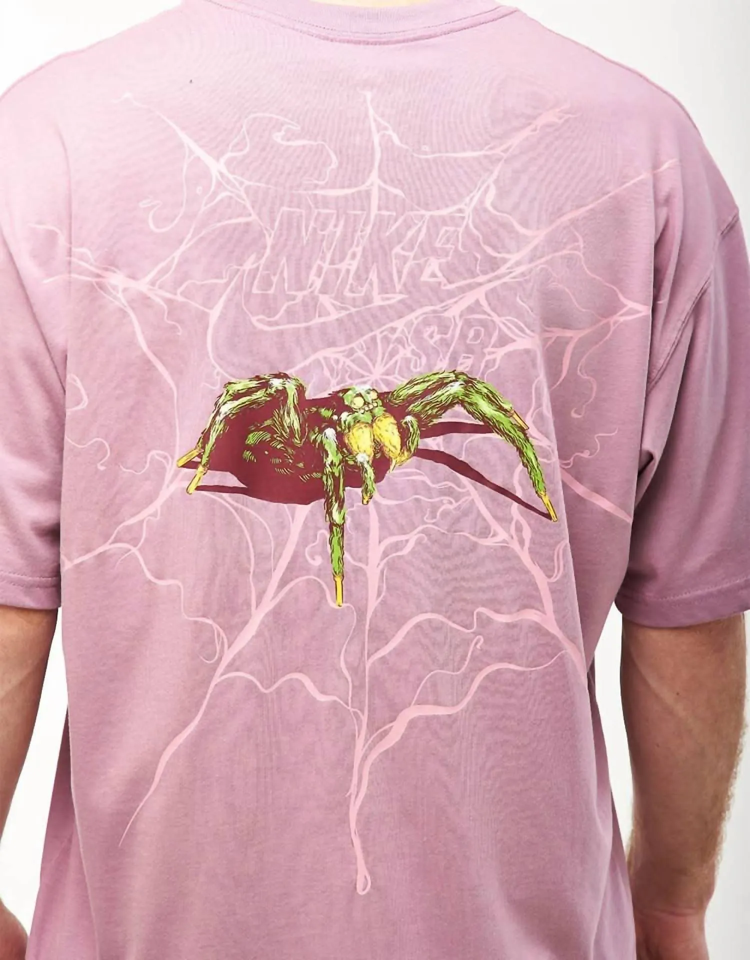 Sb Spider Crewneck T-Shirt In Plum Dust