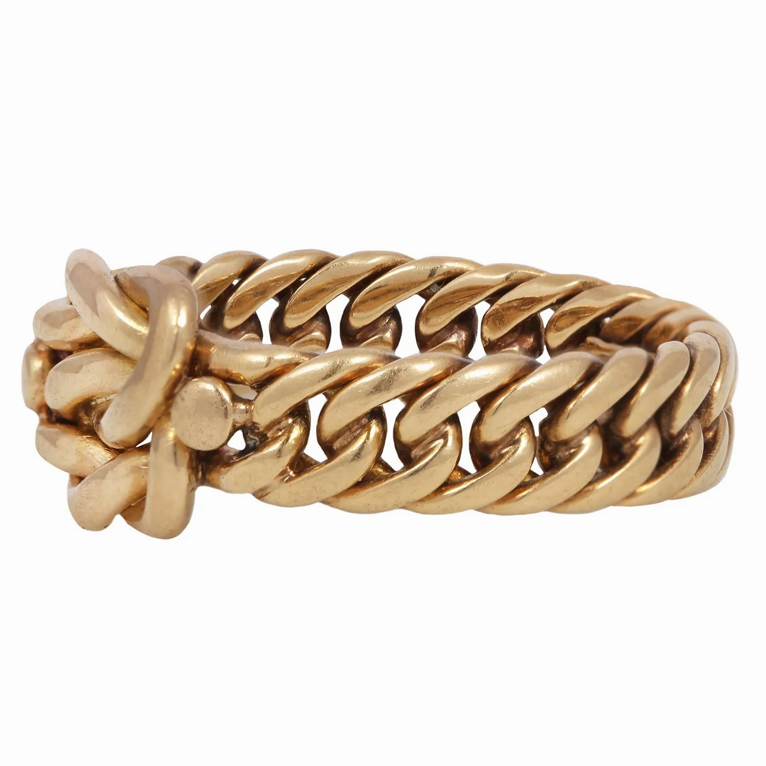 Serpentine Knot Ring