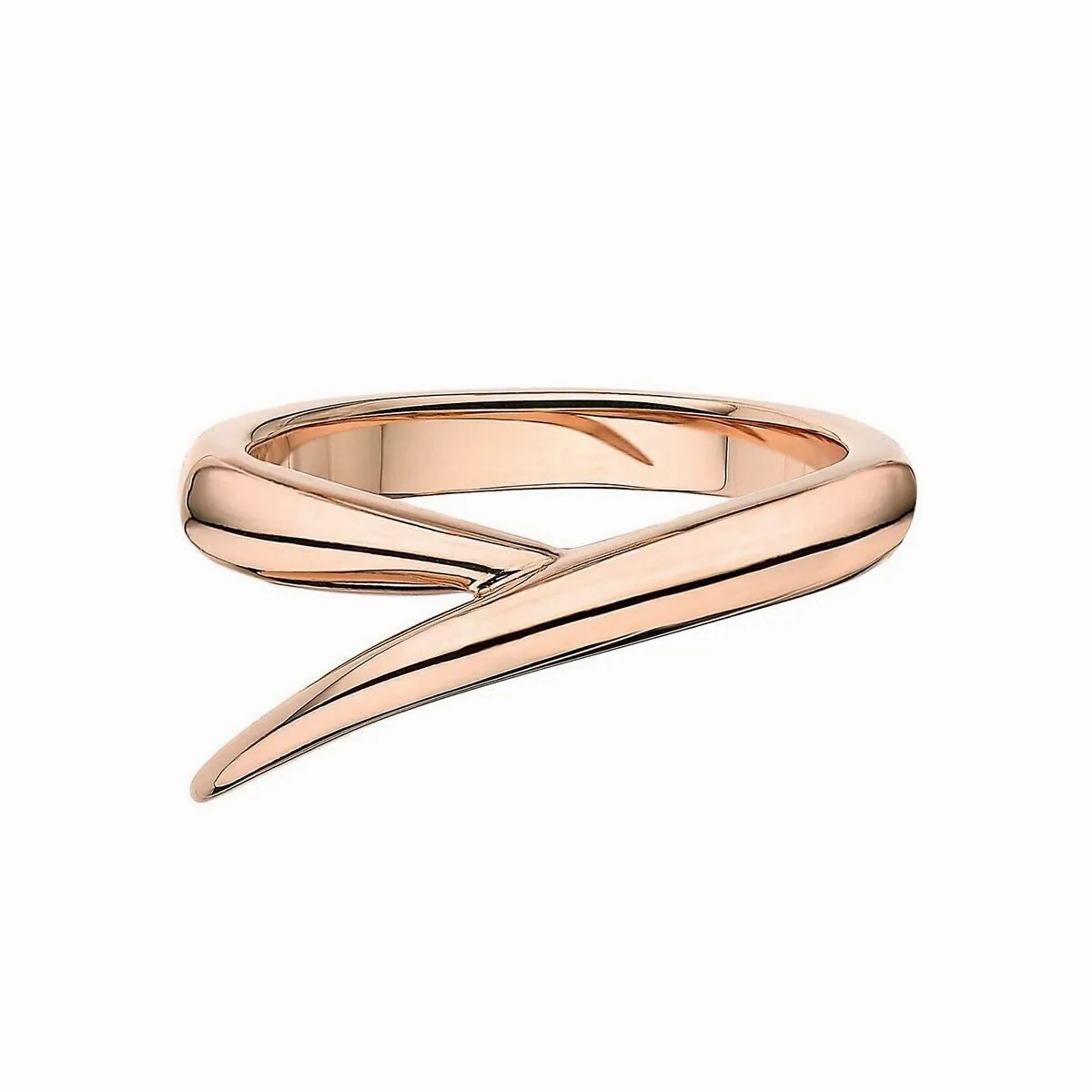 Shaun Leane Interlocking 18ct Rose Yellow and White Gold Ring Set
