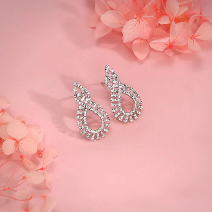 Silver Aurelia Earrings