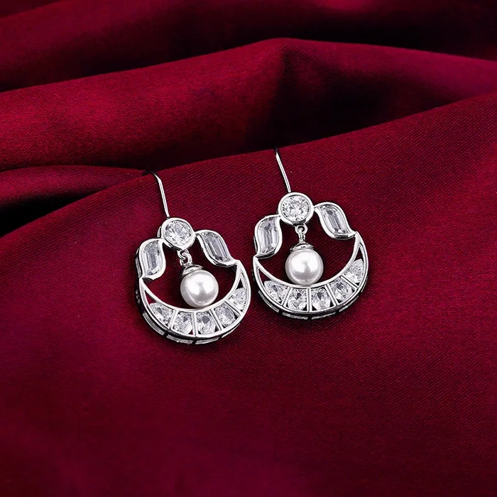 Silver Ayesha Earrings