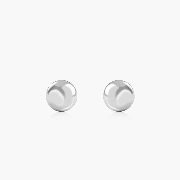Silver Glow Power Earrings
