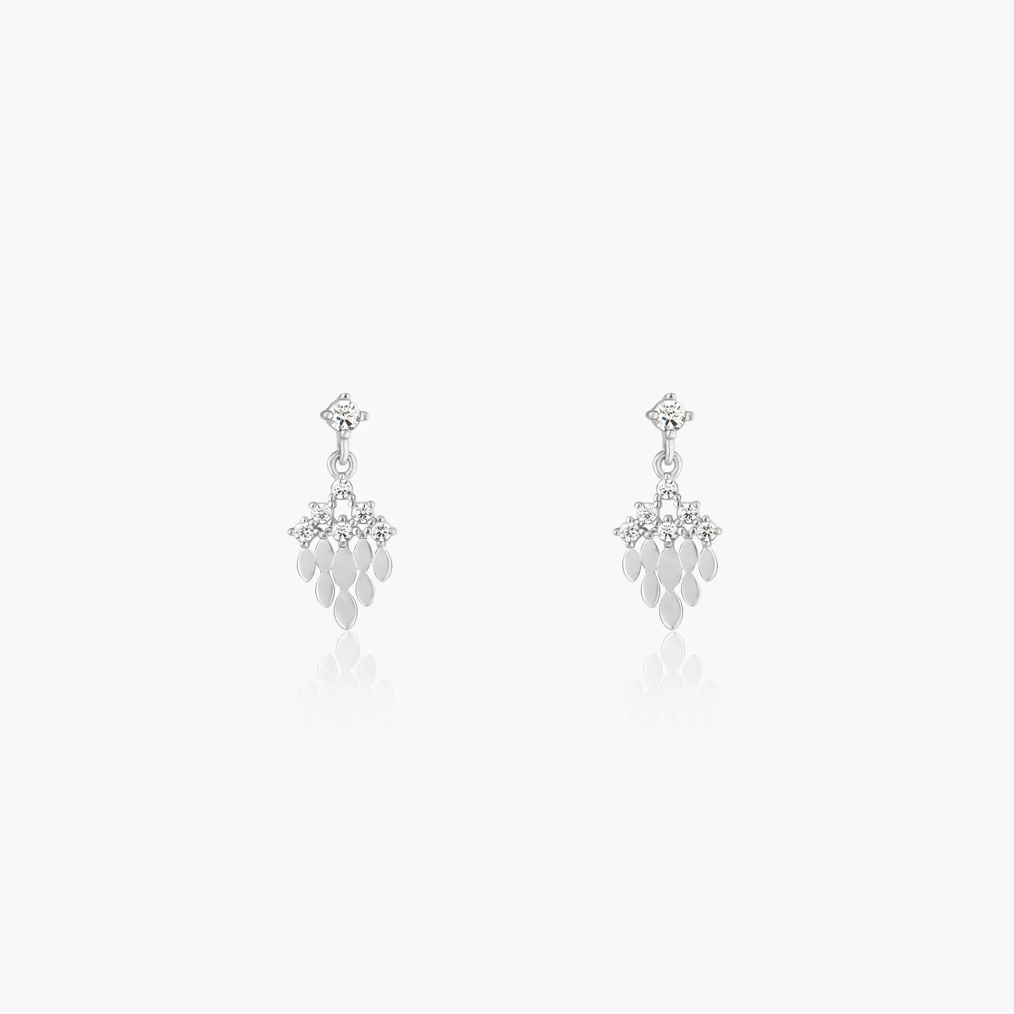 Silver Grape Valley Earrings