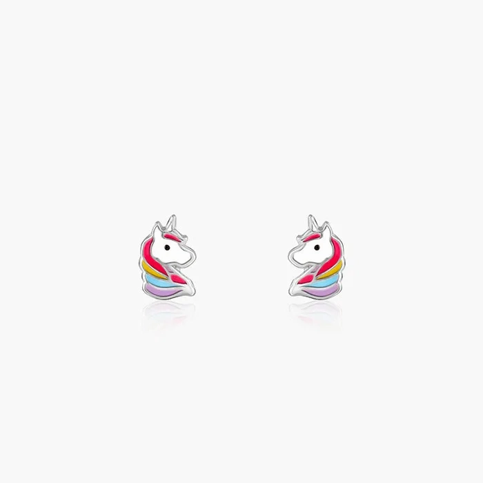 Silver Honey Blossom Kids Earrings (4-12 yrs)