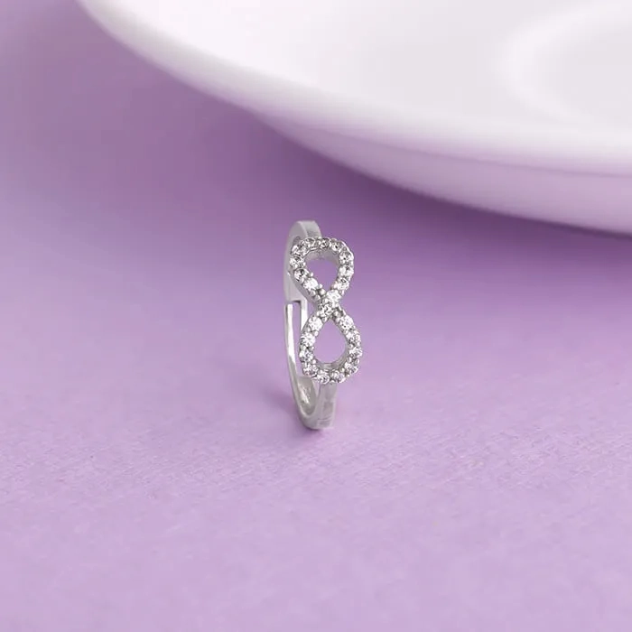 Silver Infinite Grace Ring