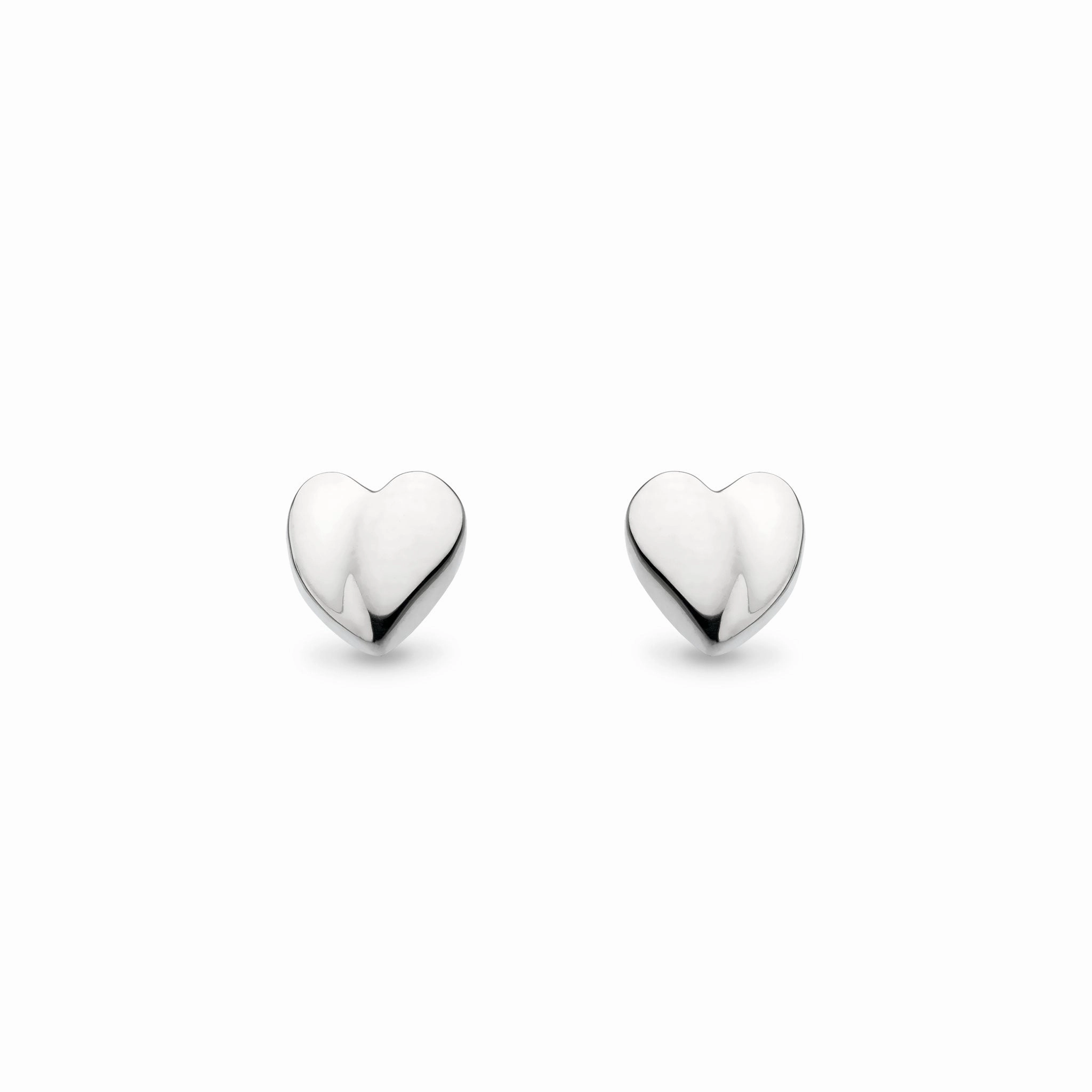Silver Miniatures Sweet Heart Stud Earrings