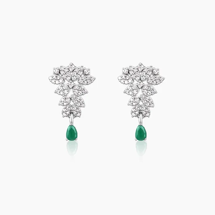 Silver Party Wear Earrings