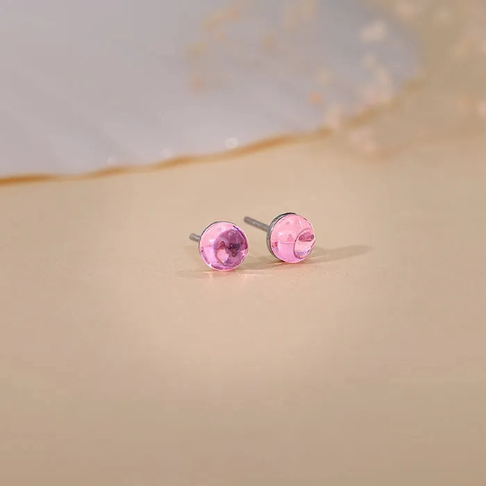 Silver Passion Heart Earrings