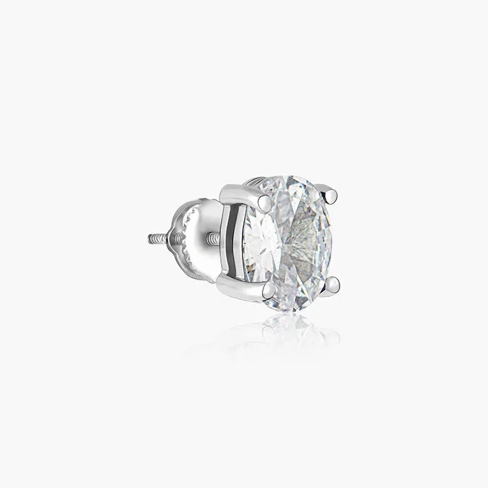 Silver Pristine Stud For Him