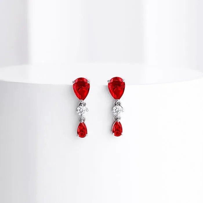 Silver Soulmate Earrings