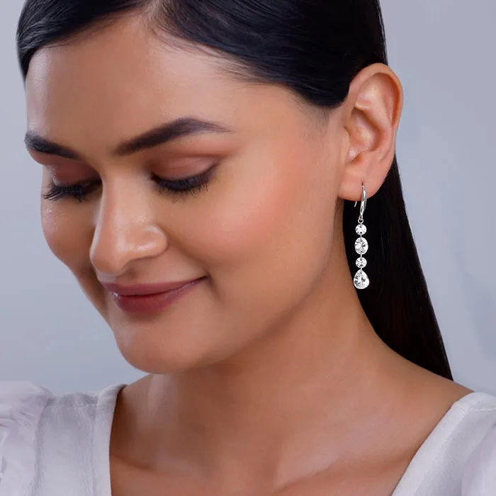 Silver Your Sparkle Earrings