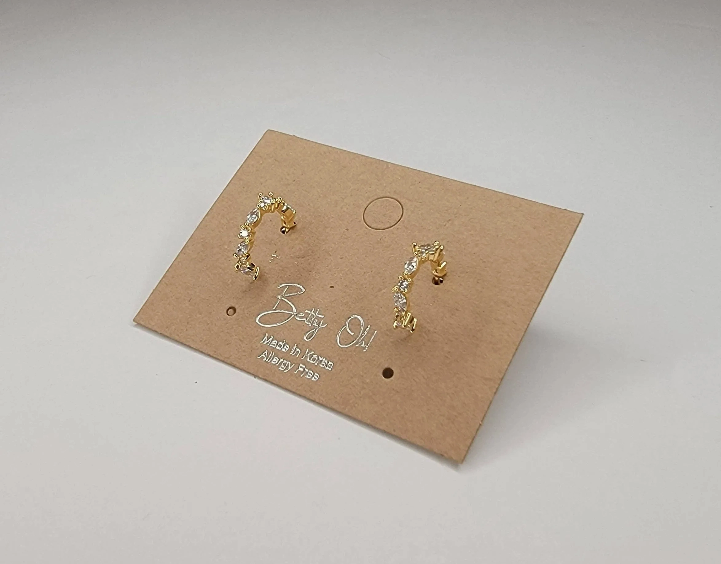 Sparkle Mini Hoop Earrings
