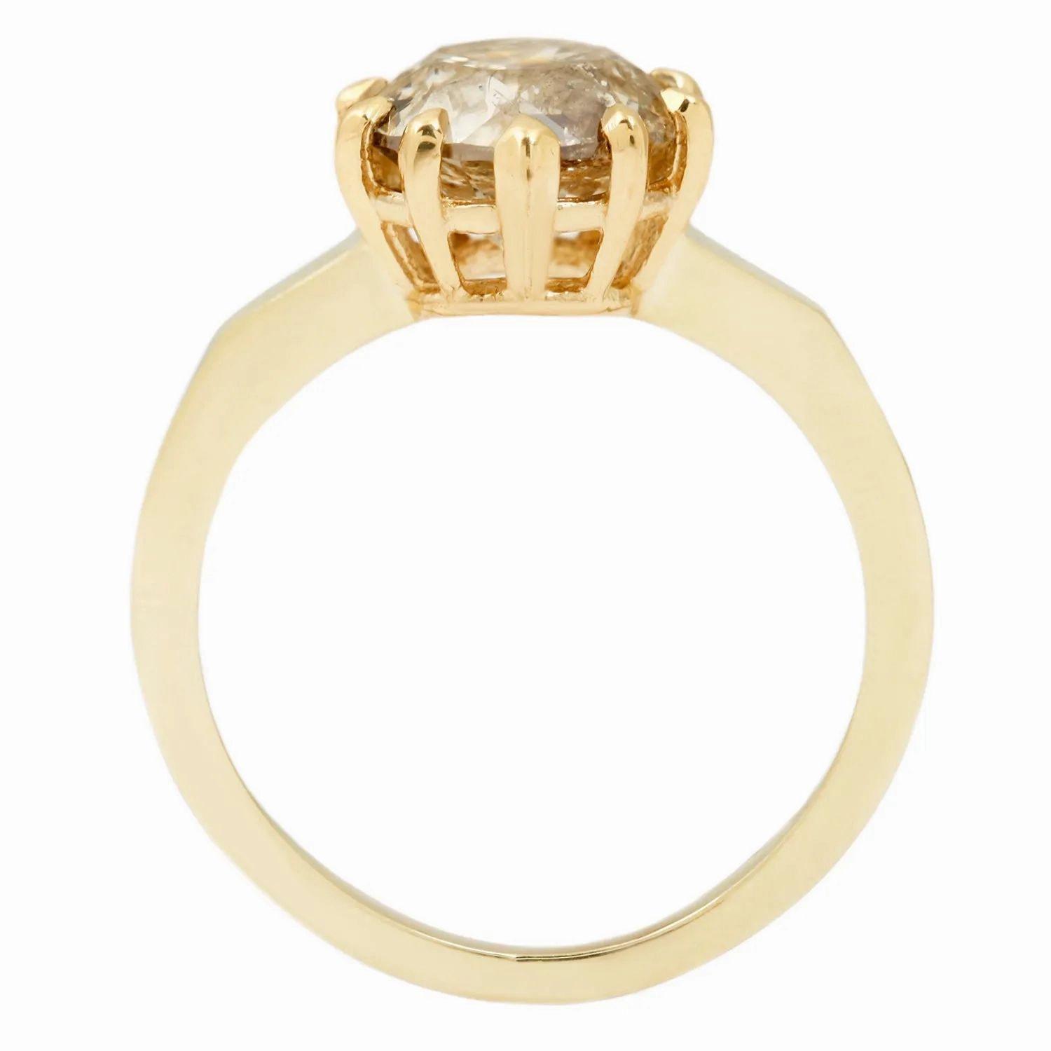 Speckled Sky Solitaire Ring