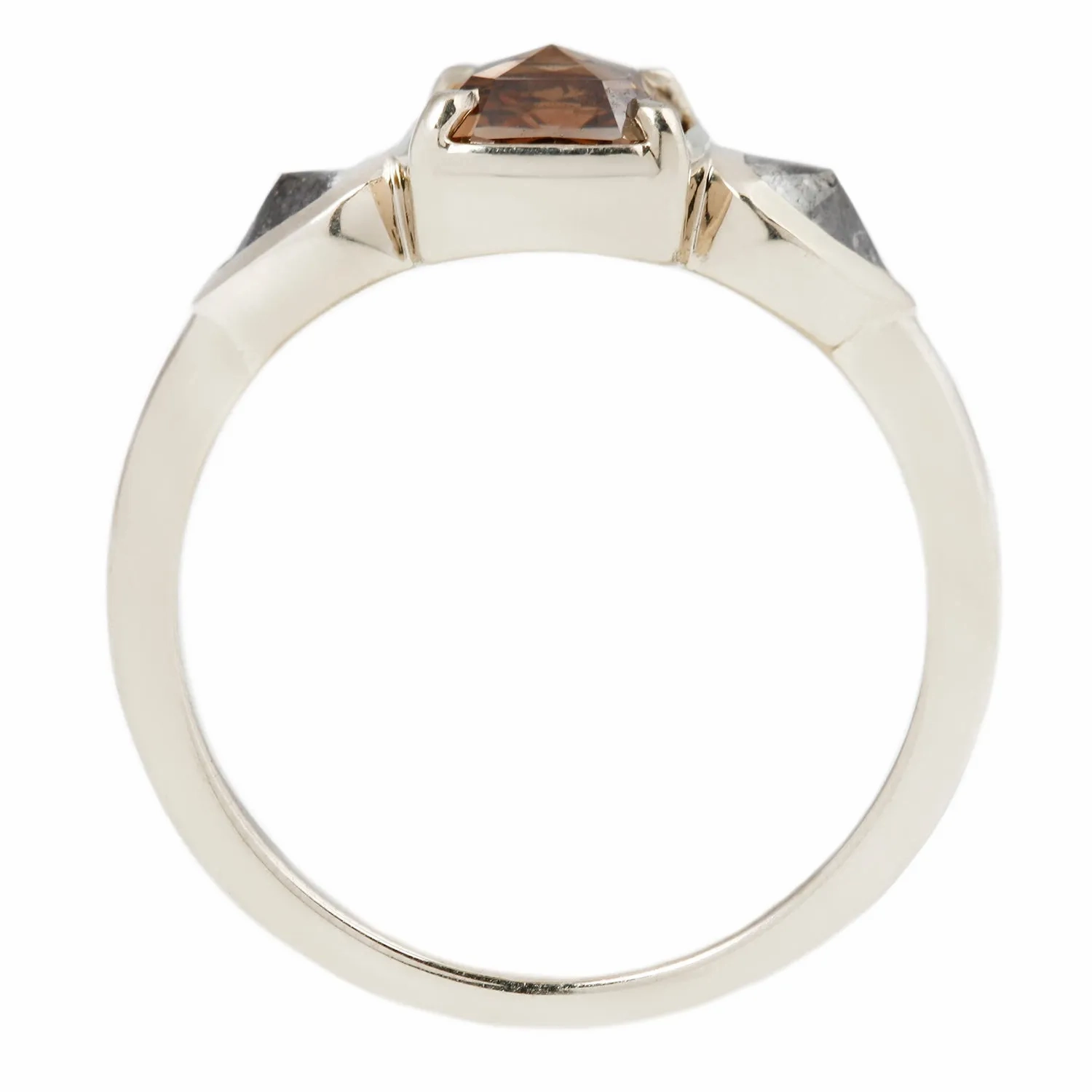 Sphinx Three Stone Ring