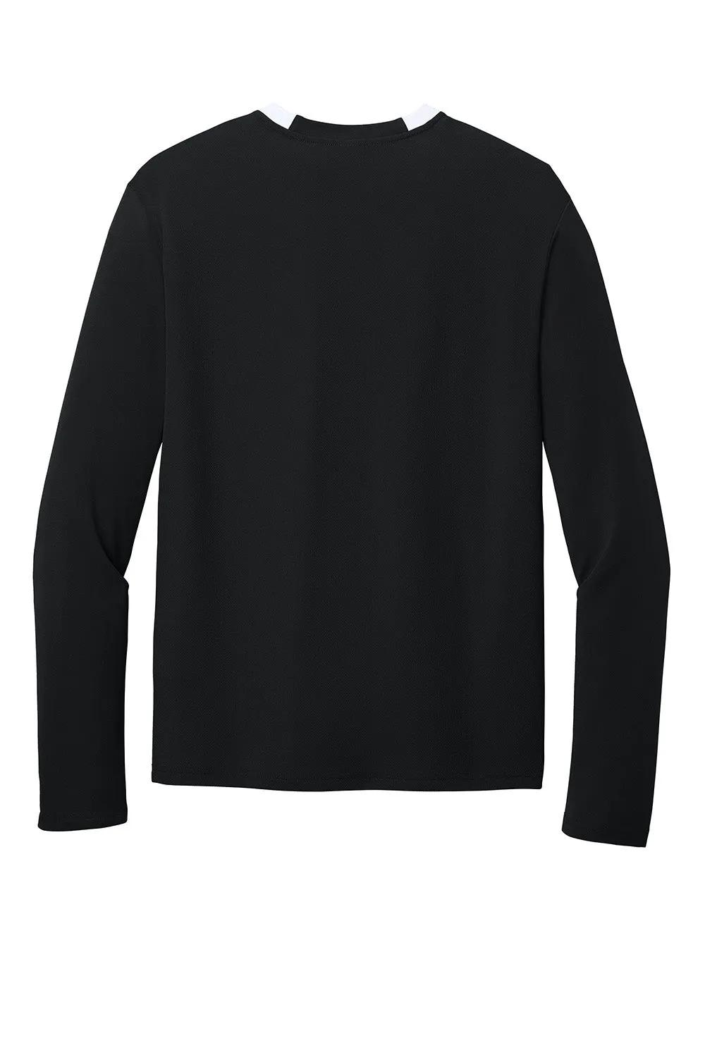 Sport-Tek Mens Club Moisture Wicking 1/4 Zip Sweatshirt - Black/White