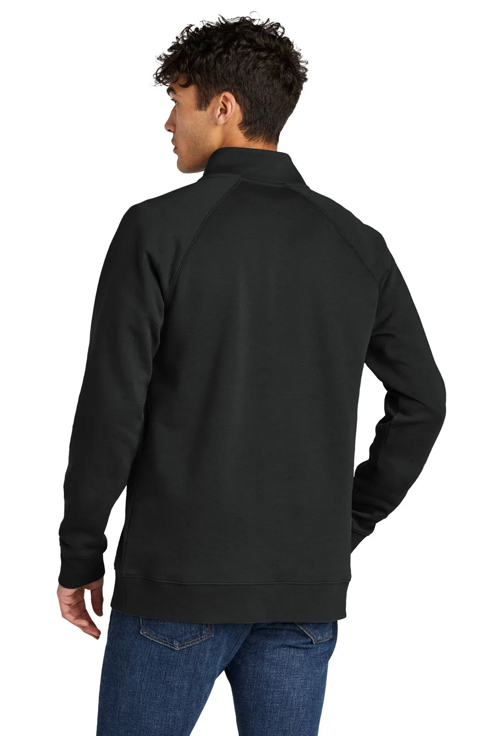 Sport-Tek Mens Drive Fleece 1/4 Zip Sweatshirt - Black