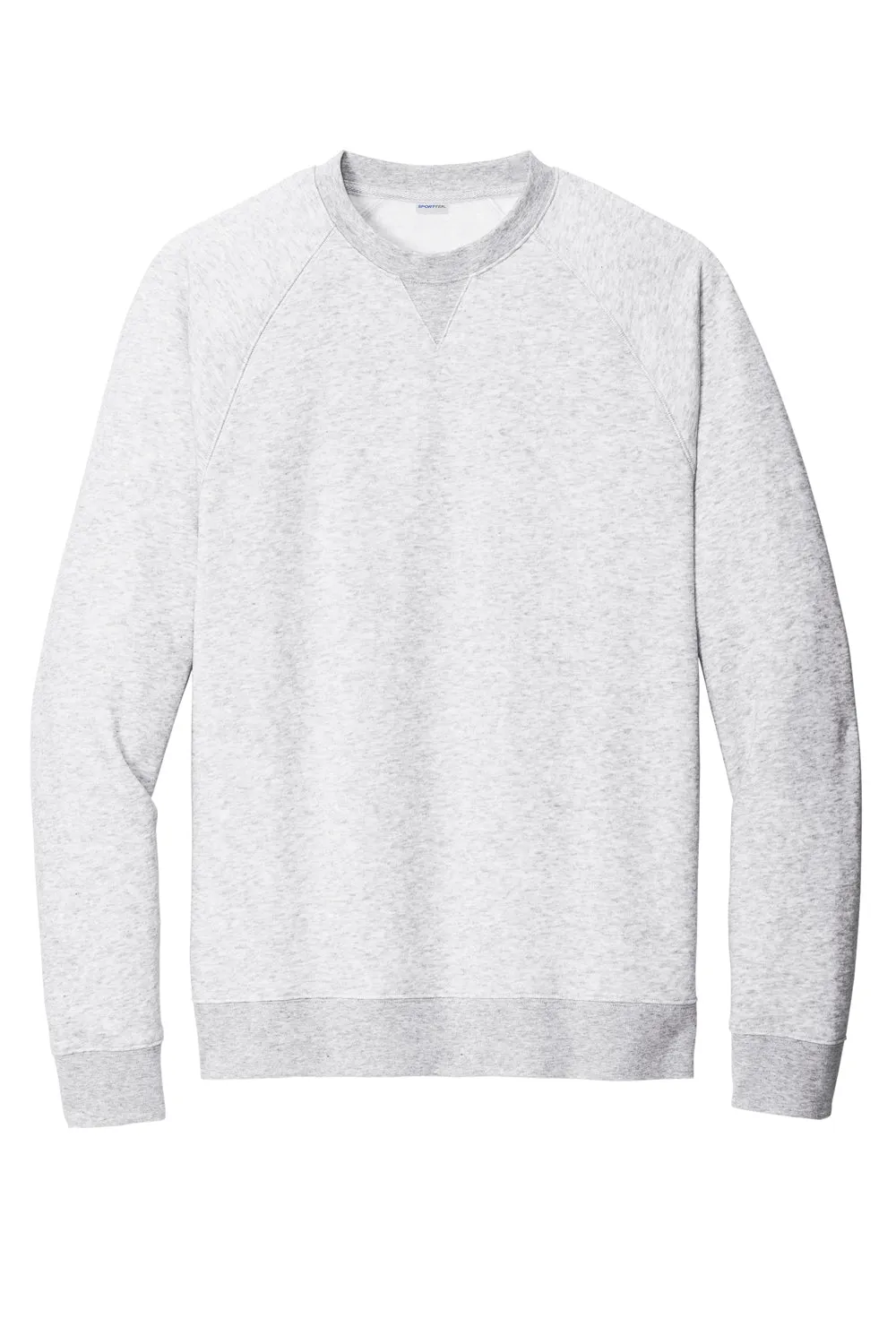 Sport-Tek Mens Drive Fleece Crewneck Sweatshirt - Heather Grey