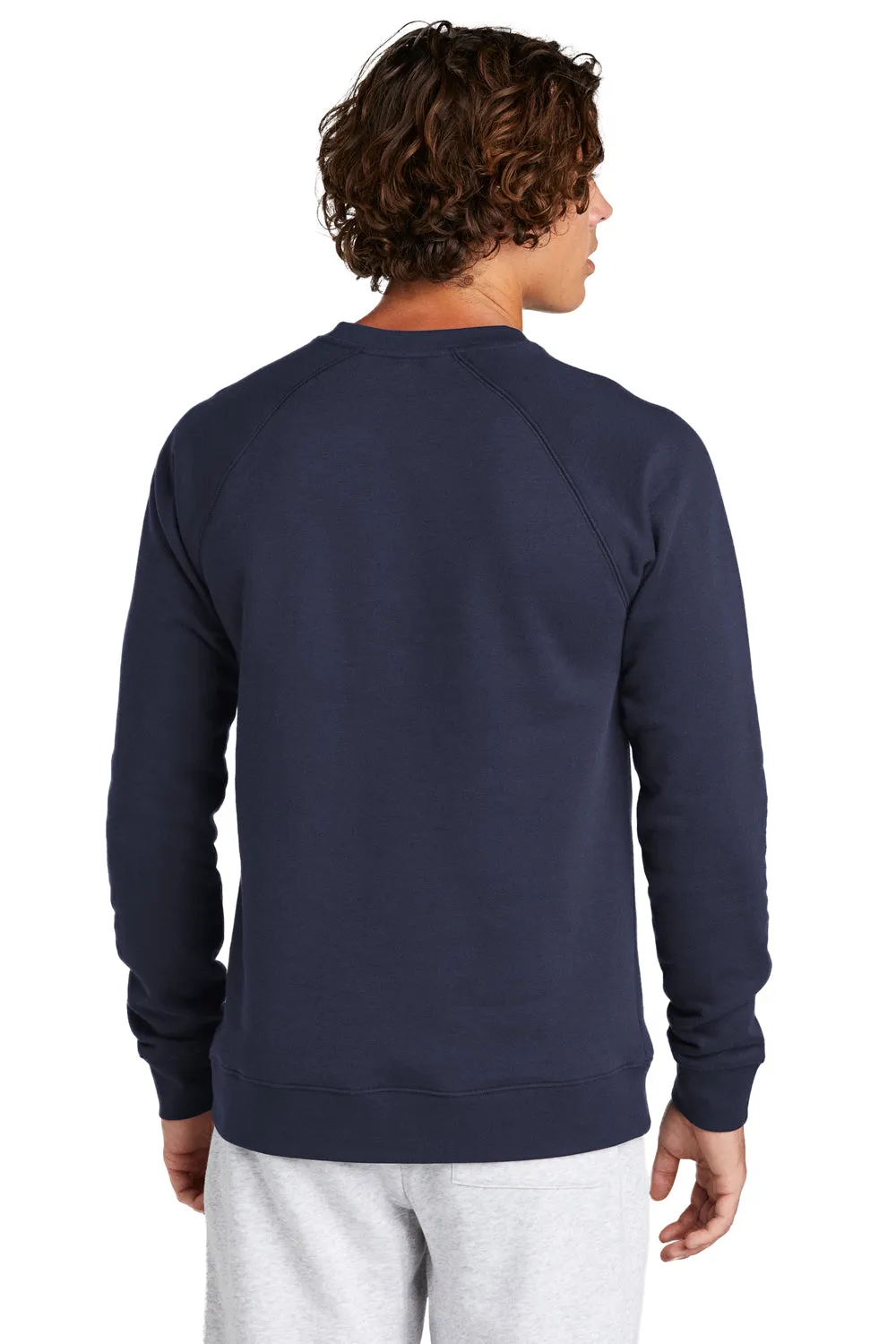 Sport-Tek Mens Drive Fleece Crewneck Sweatshirt - True Navy Blue