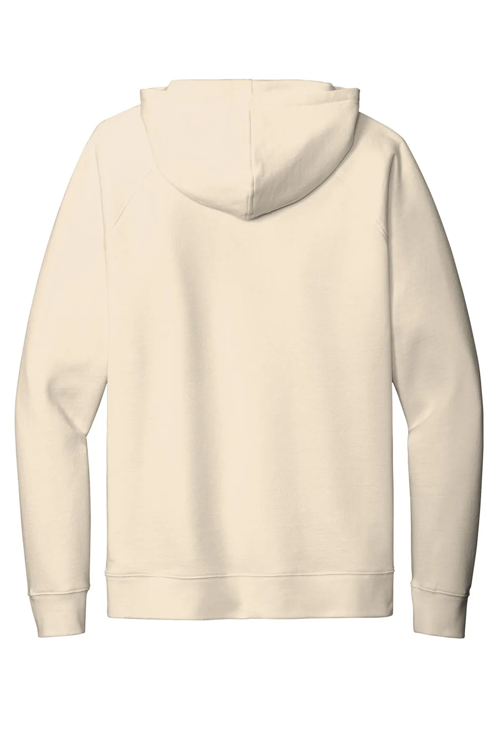 Sport-Tek Mens Drive Fleece Hooded Sweatshirt Hoodie w/ Pouch Pocket - Ecru