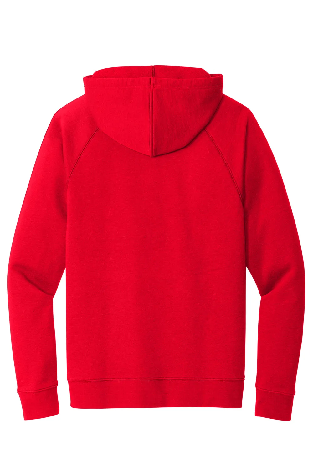 Sport-Tek Mens Drive Fleece Hooded Sweatshirt Hoodie w/ Pouch Pocket - True Red