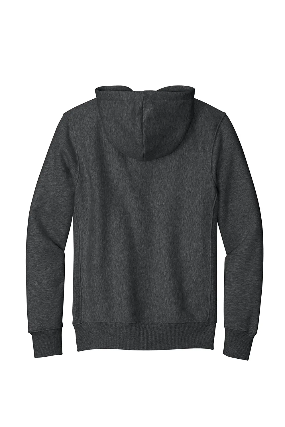 Sport-Tek Mens Fleece Hooded Sweatshirt Hoodie w/ Pouch Pocket - Heather Graphite Grey
