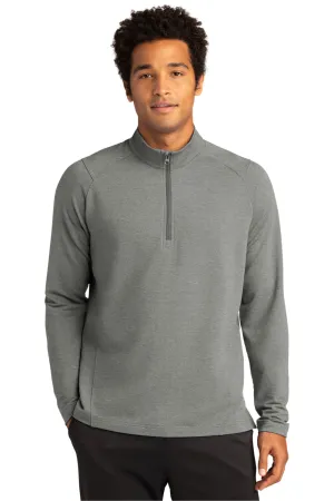 Sport-Tek Mens Flex Fleece Moisture Wicking 1/4 Zip Sweatshirt - Heather Light Grey Clothing Sport-Tek