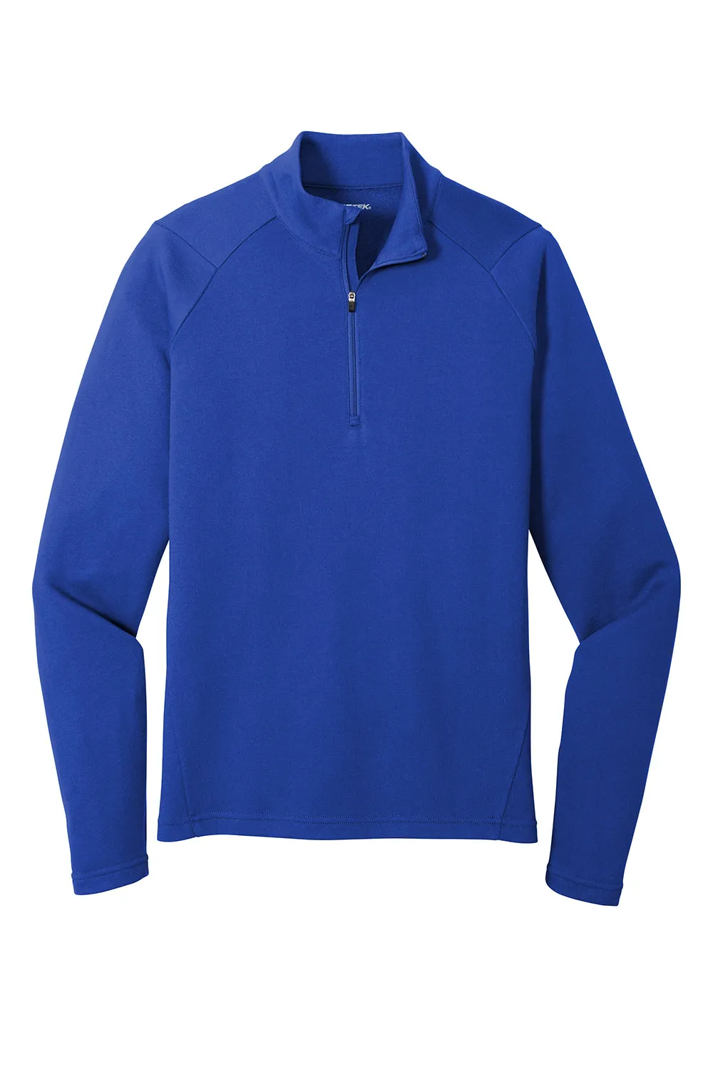 Sport-Tek Mens French Terry 1/4 Zip Sweatshirt - True Royal Blue Clothing Sport-Tek