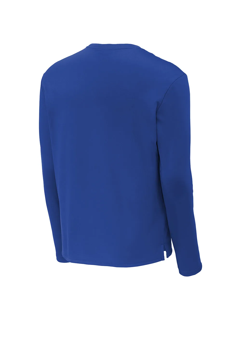 Sport-Tek Mens Moisture Wicking Fleece Crewneck Sweatshirt - True Royal Blue - Closeout Clothing Sport-Tek