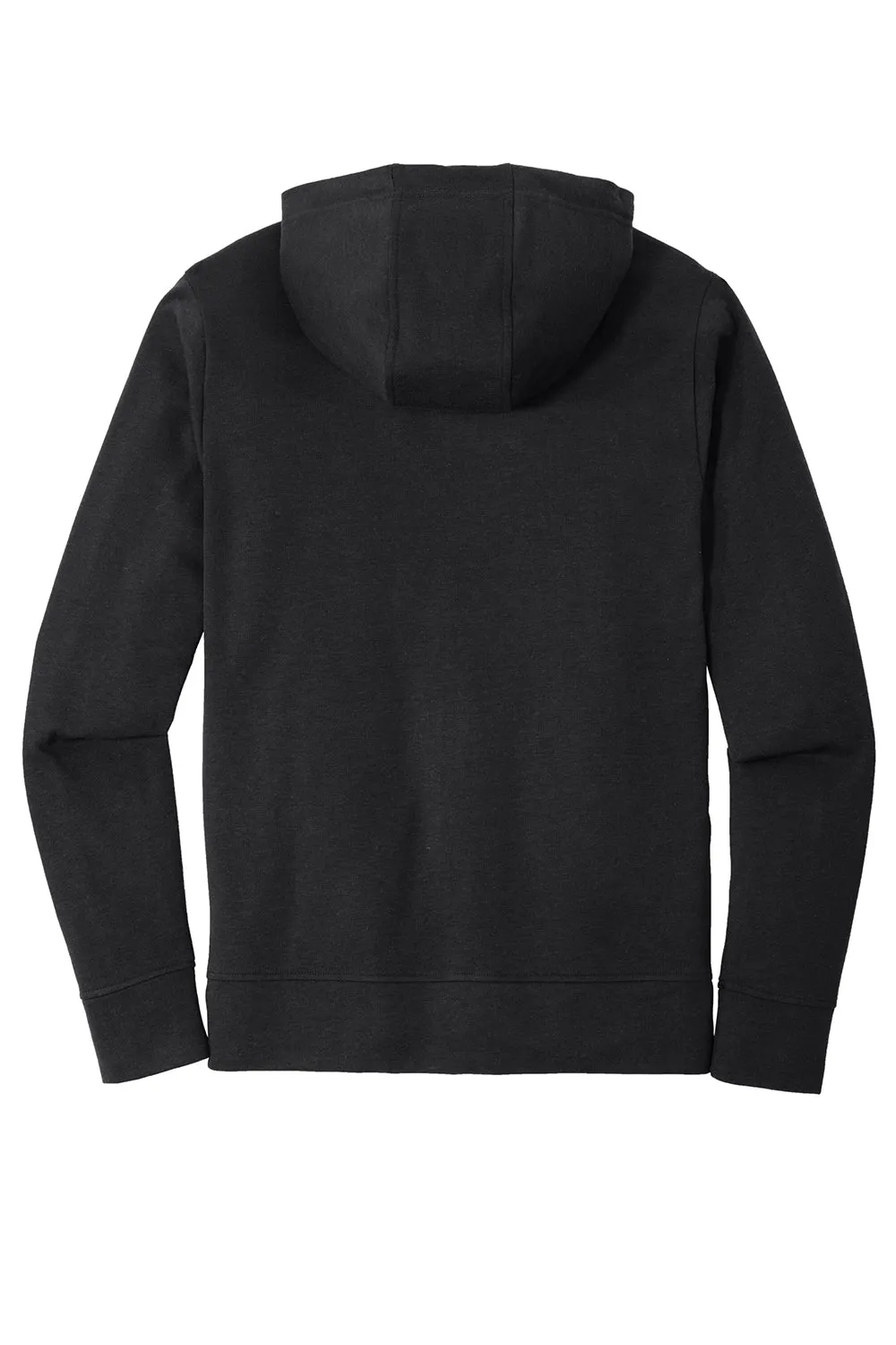 Sport-Tek Mens Moisture Wicking Fleece Full Zip Hooded Sweatshirt Hoodie w/ Pockets - Black Clothing Sport-Tek