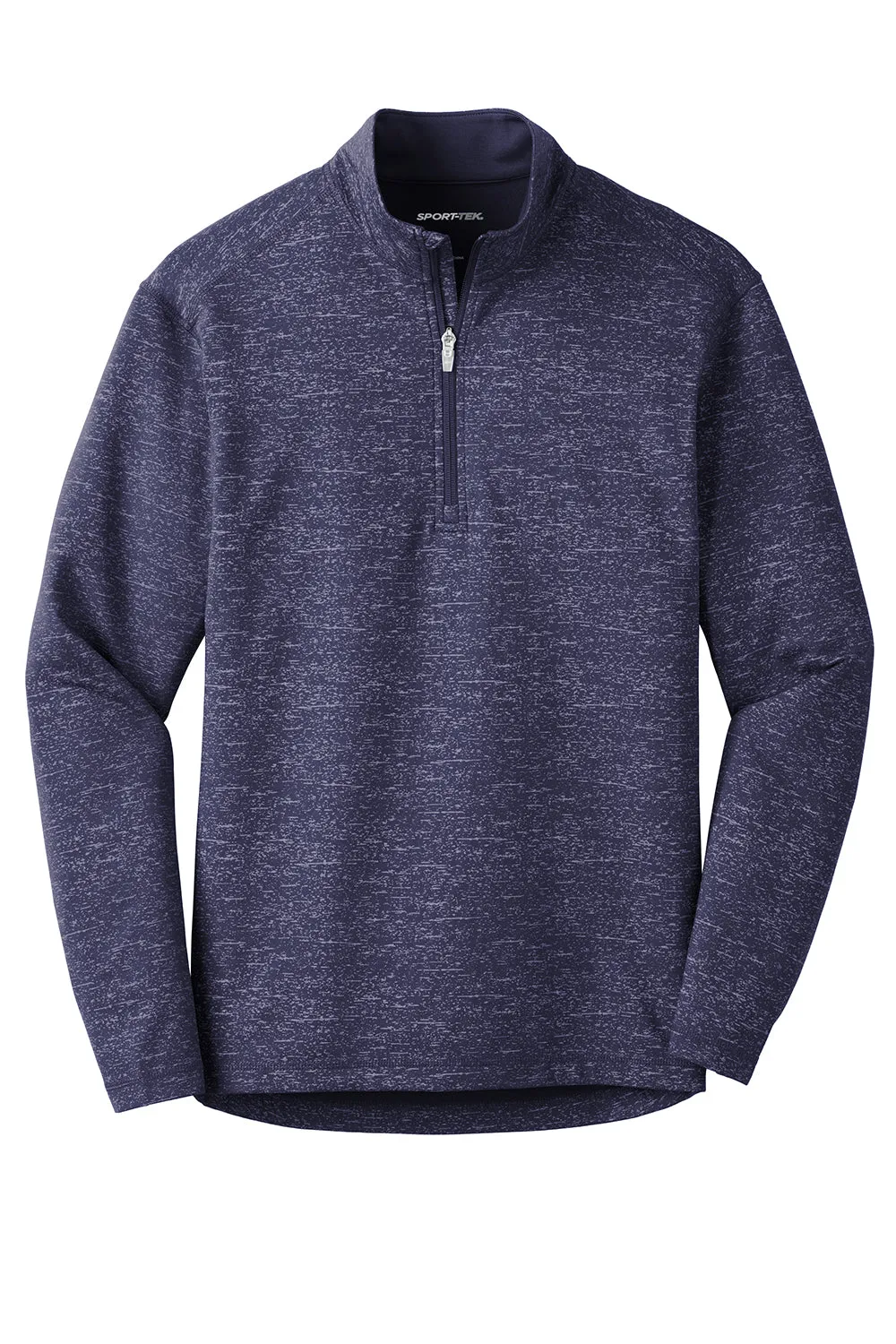 Sport-Tek Mens Sport-Wick Moisture Wicking 1/4 Zip Sweatshirt - True Navy Blue - Closeout Clothing Sport-Tek