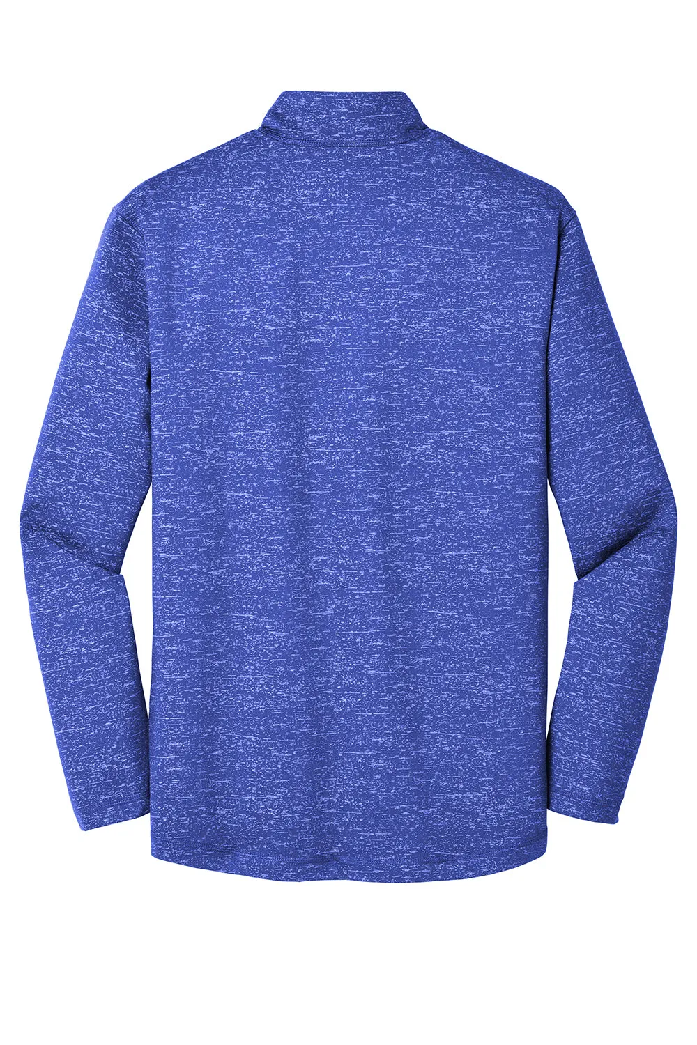 Sport-Tek Mens Sport-Wick Moisture Wicking 1/4 Zip Sweatshirt - True Royal Blue - Closeout Clothing Sport-Tek