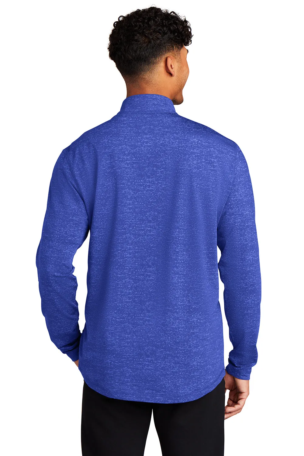 Sport-Tek Mens Sport-Wick Moisture Wicking 1/4 Zip Sweatshirt - True Royal Blue - Closeout Clothing Sport-Tek