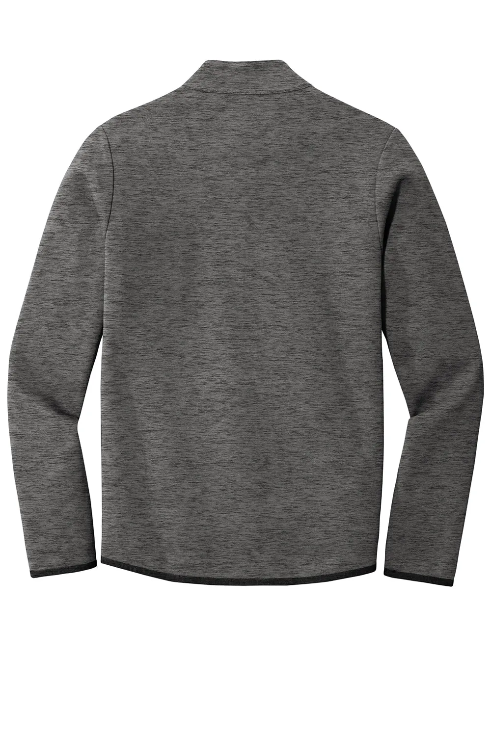 Sport-Tek Mens Triumph Fleece 1/4 Zip Sweatshirt w/ Pouch Pocket - Heather Dark Grey Clothing Sport-Tek