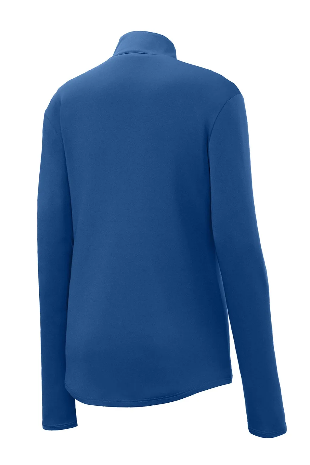 Sport-Tek Womens Competitor Moisture Wicking 1/4 Zip Sweatshirt - Royal Blue