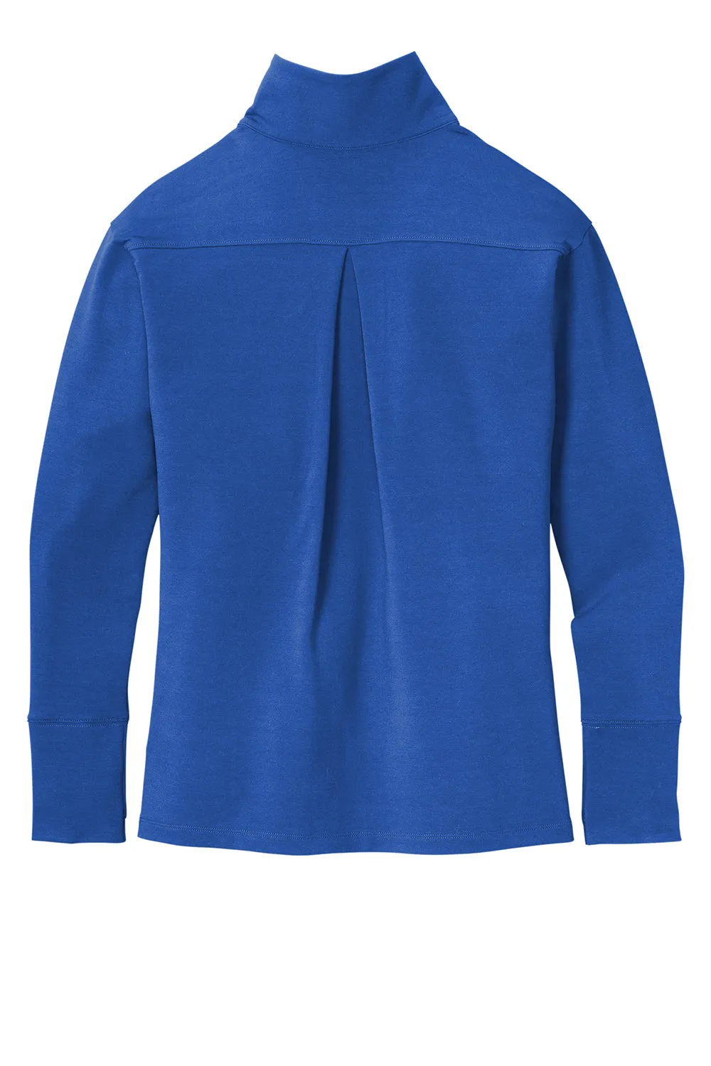 Sport-Tek Womens Flex Fleece Moisture Wicking 1/4 Zip Sweatshirt - True Royal Blue
