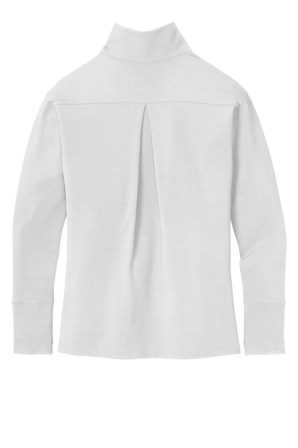 Sport-Tek Womens Flex Fleece Moisture Wicking 1/4 Zip Sweatshirt - White