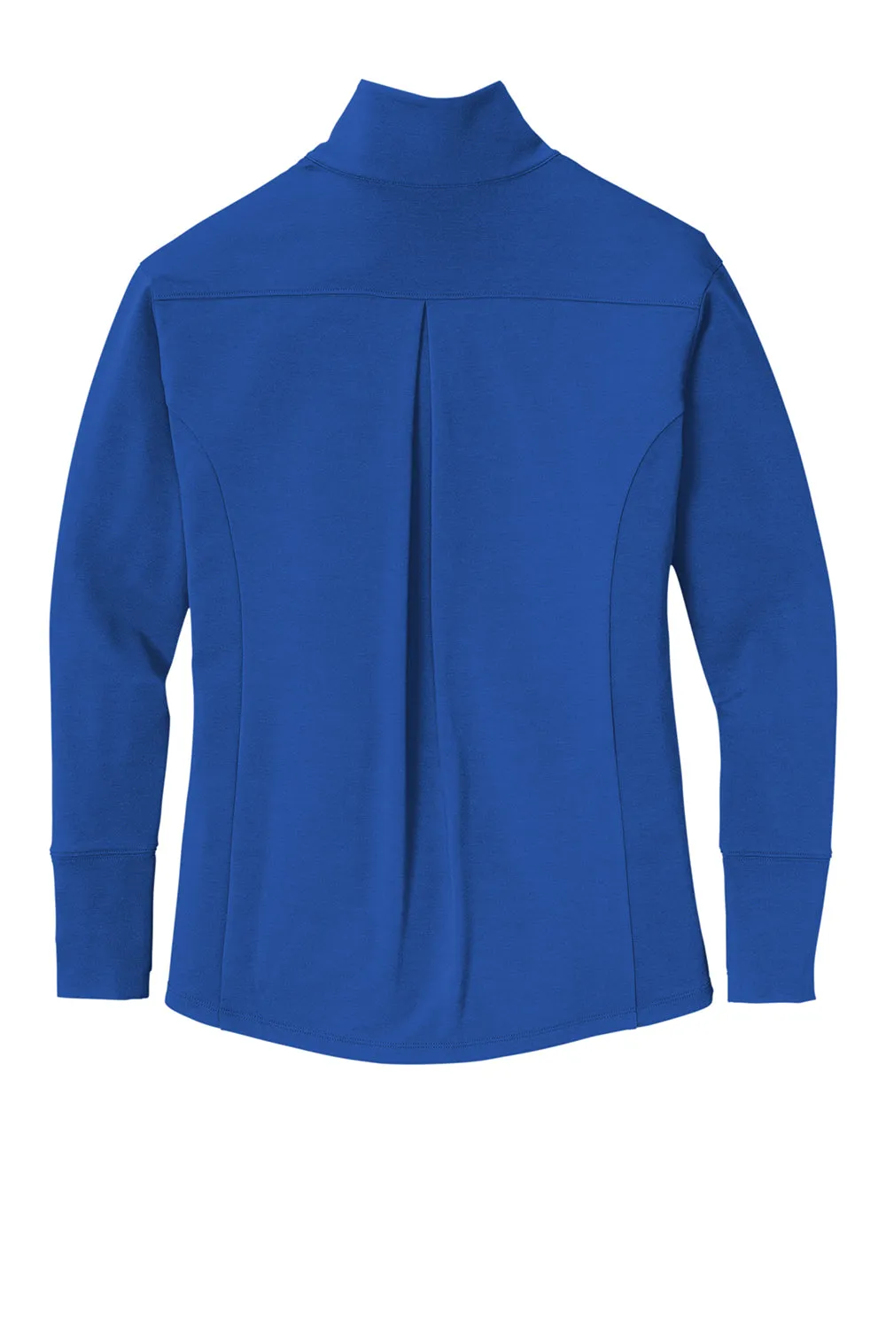 Sport-Tek Womens Flex Fleece Moisture Wicking Full Zip Sweatshirt w/ Pockets - True Royal Blue