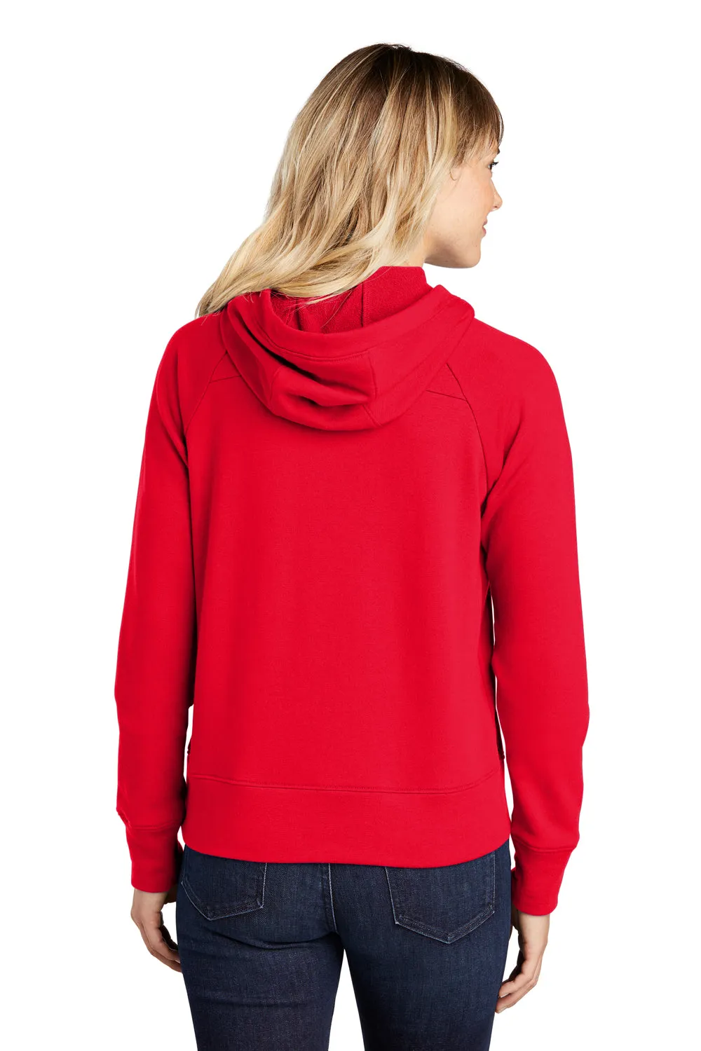 Sport-Tek Womens French Terry Hooded Sweatshirt Hoodie - True Red - Closeout Clothing Sport-Tek