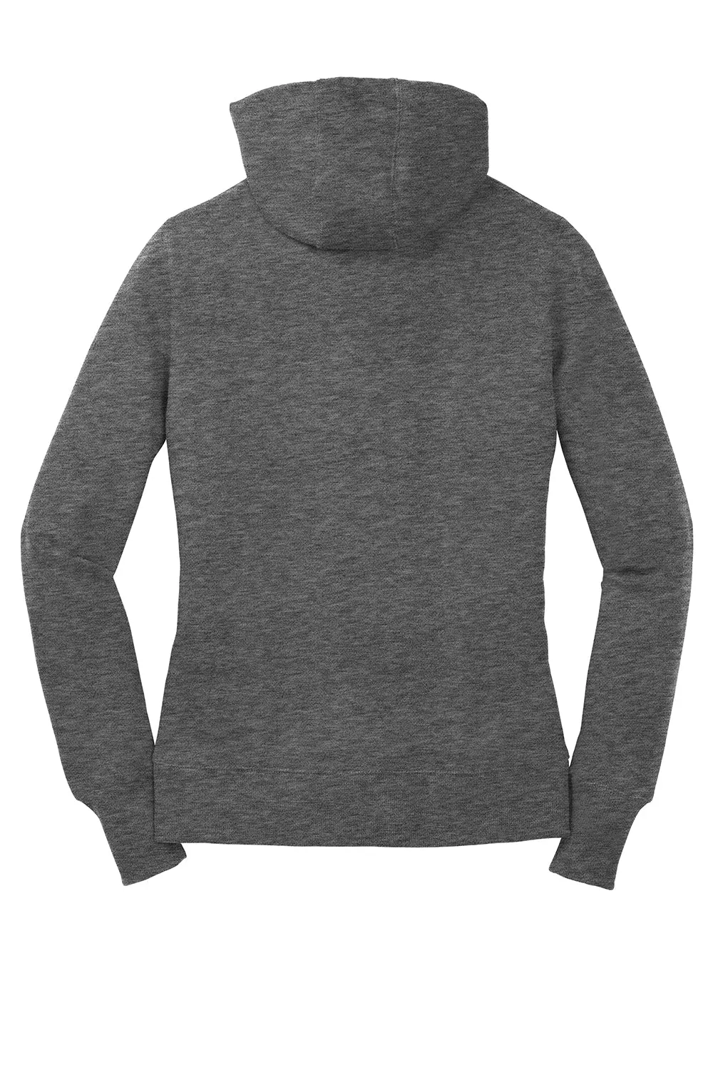 Sport-Tek Womens Shrink Resistant Fleece Hooded Sweatshirt Hoodie w/ Pouch Pocket - Heather Vintage Grey Clothing Sport-Tek