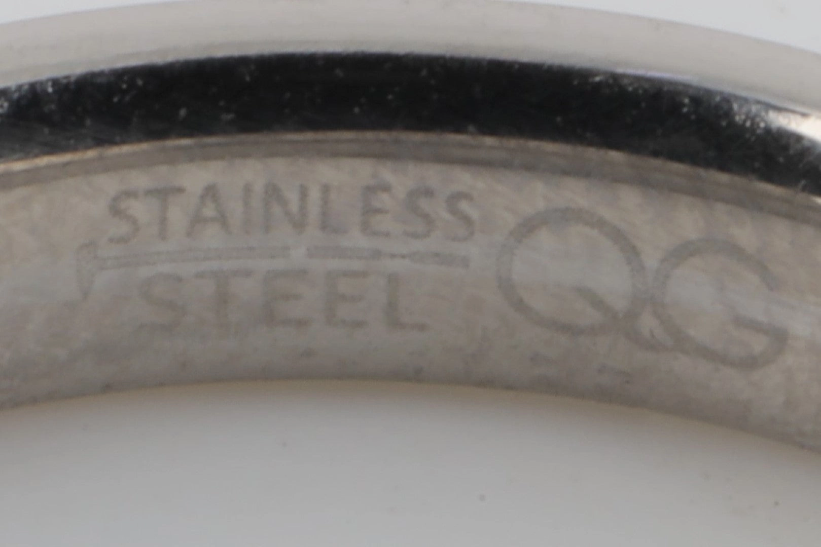 Stainless Steel Ring Size 8.25 (3.47g.)
